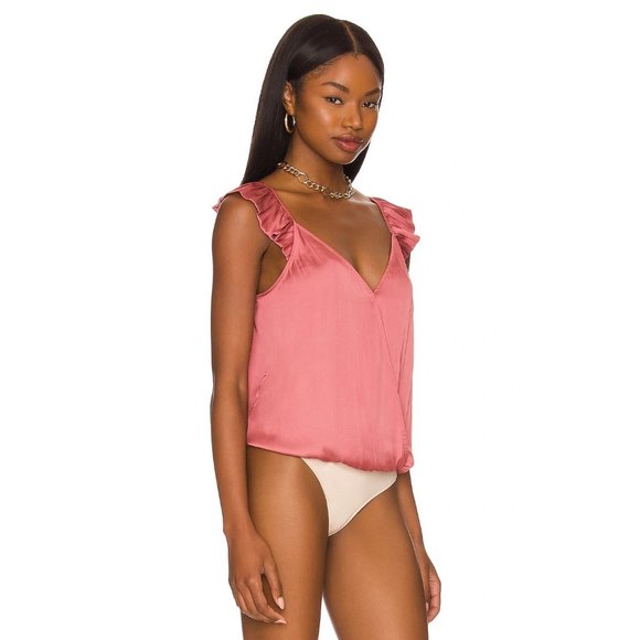 PAIGE Lunah Flutter Bodysuit - NWT - Size Medium - Picture 2 of 4